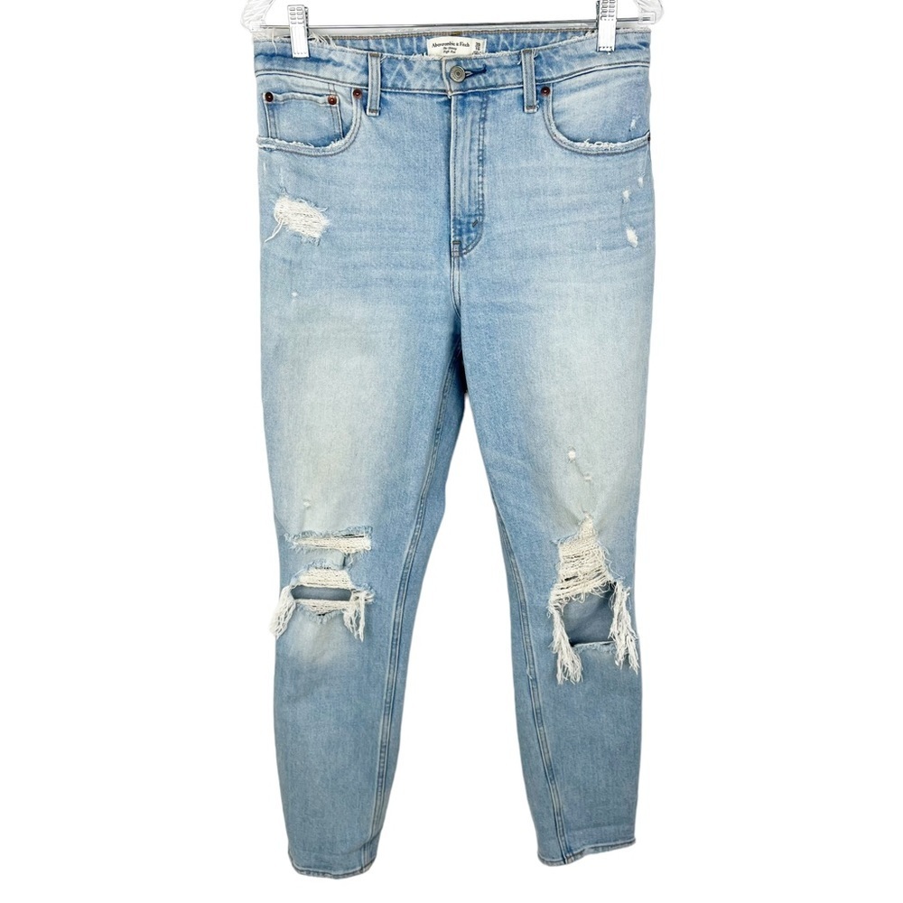Abercrombie & Fitch Light Blue High Rise Jeans